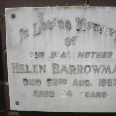 BARROWMAN Helen -1967