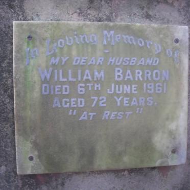 BARRON William -1961