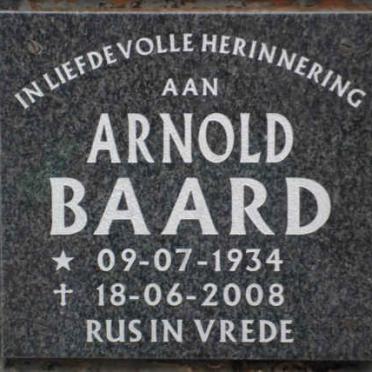 BAARD Arnold 1934-2008