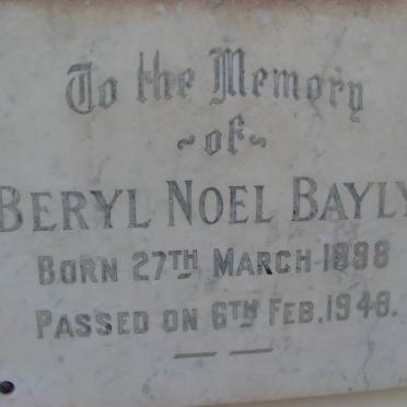 BAYLY Beryl Noel 1898-1948