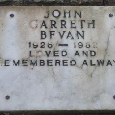 BEVAN John Garreth 1926-1982