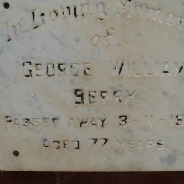 BERRY George William -1972