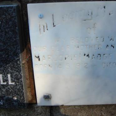 BENARD Marjorie 1912-1987