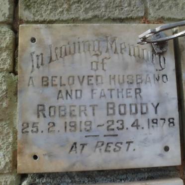 BODDY Robert 1919-1978