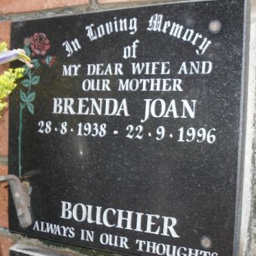 BOUCHIER Brenda Joan 1938-1996