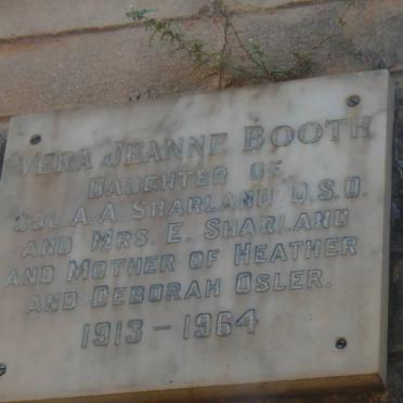 BOOTH Vera Jeanne 1913-1964