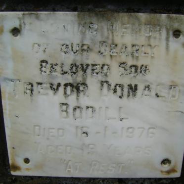 BODILL Trevor Donald -1976