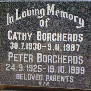 BORCHERDS Peter 1925-1999 &amp; Cathy 1930-1987