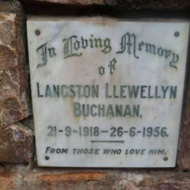BUCHANAN Langston Llewellyn 1918-1956