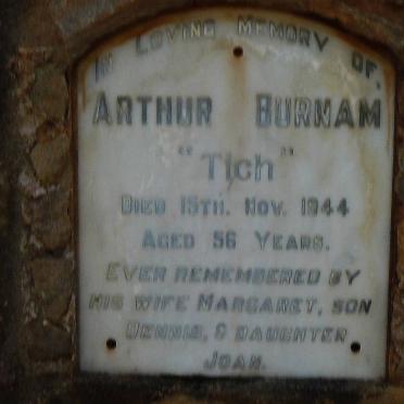 BURNAM Arthur -1944