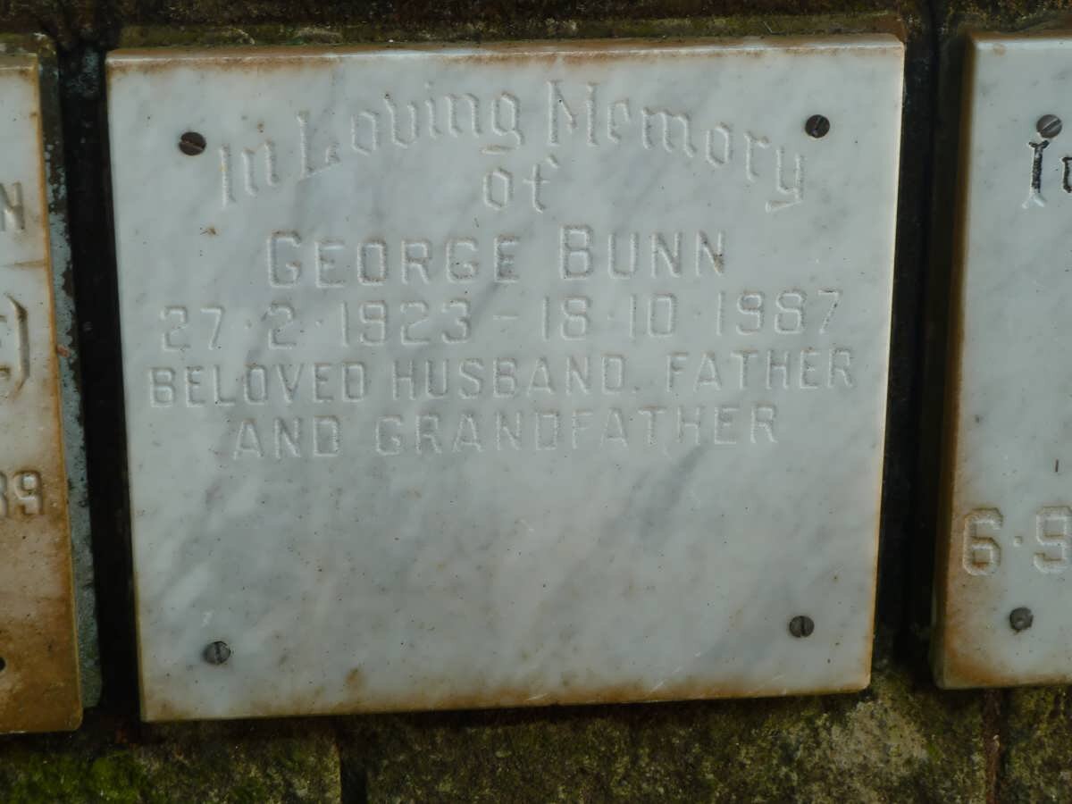 BUNN George 1923-1987