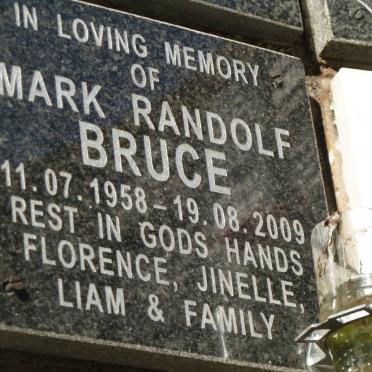 BRUCE Mark Randolf 1958-2009