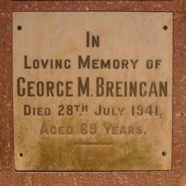BREINCAN George M. -1941