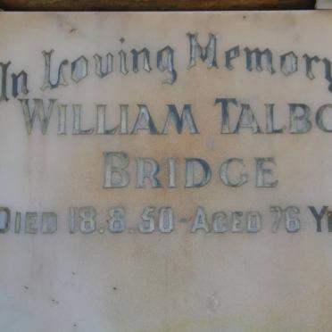 BRIDGE William Talbot -1950