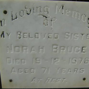 BRUCE Norah -1976