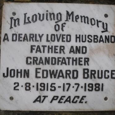 BRUCE John Edward 1915-1981