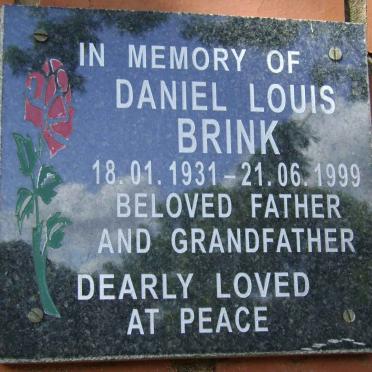 BRINK Daniel Louis 1931-1999