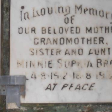 BROLI Minnie Sophia 1912-1982