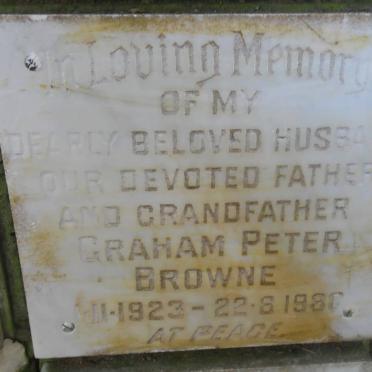 BROWNE Graham Peter 1923-1980