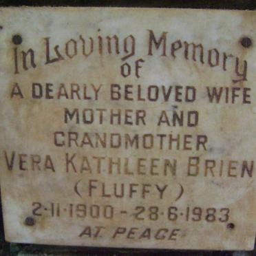 BRIEN Vera Kathleen 1900-1983