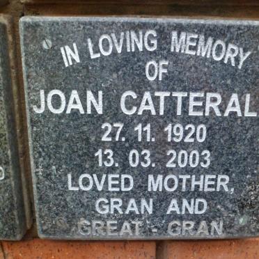 CATTERALL Joan 1920-2003