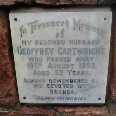 CARTWRIGHT Geoffrey -1959