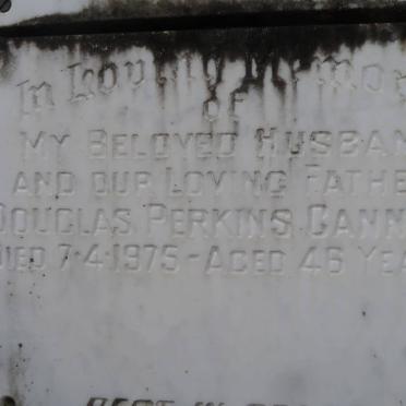 CANNING Douglas Perkins -1975