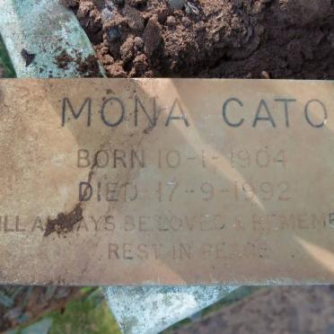CATO Mona 1904-1992
