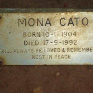 CATO Mona 1904-1992