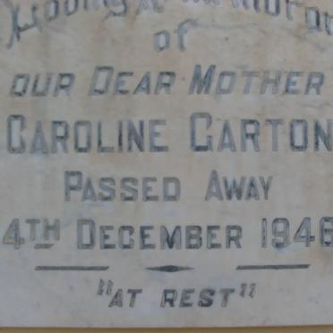 CARTON Caroline -1946