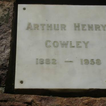 COWLEY Arthur Henry 1882-1958