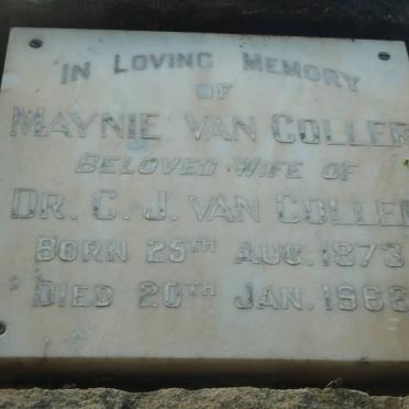 COLLER Maynie, van 1873-1966