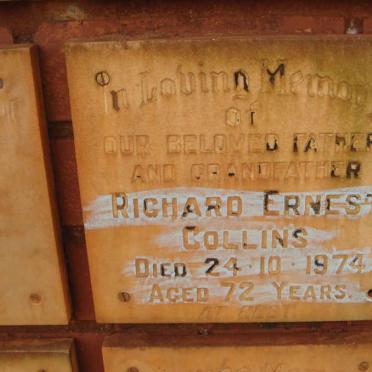 COLLINS Richard Ernest -1974