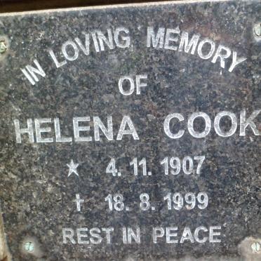 COOK Helena 1907-1999