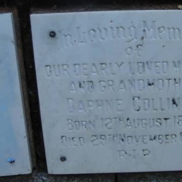 COLLINGE Daphne 1899-1987