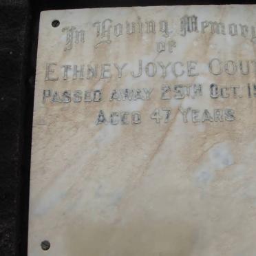 COUTTS Ethney Joyce -1968