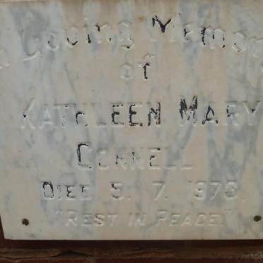 CONNELL Kathleen Mary -1973