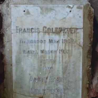 COLEPEPER Francis 1848-1932 &amp; Annie Emily 1854-1946