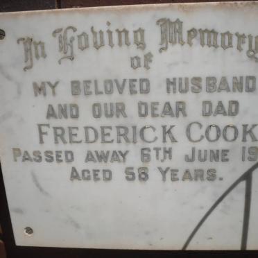 COOK Frederick -1968