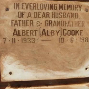 COOKE Albert 1933-1988