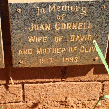 CORNELL Joan 1917-1993