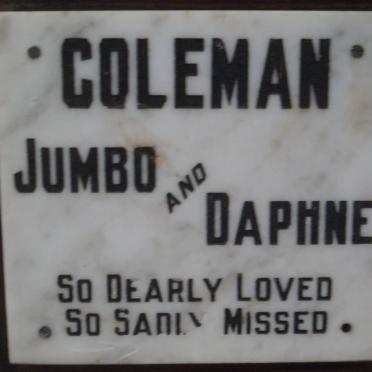 COLEMAN Jumbo &amp; Daphne