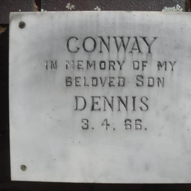 CONWAY Dennis -1966
