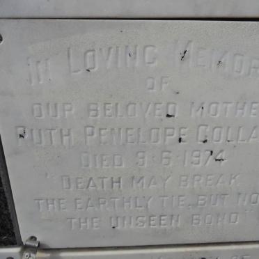 COLLARD Ruth Penelope -1974