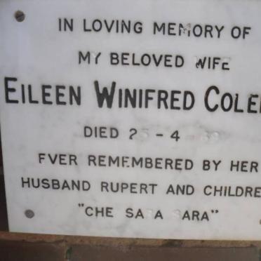 COLEMAN Eileen Winifred -1969