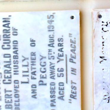 CURRAN Albert Gerald -1945