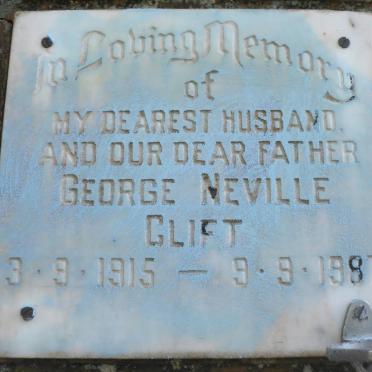 CLIFT George Neville 1915-1987