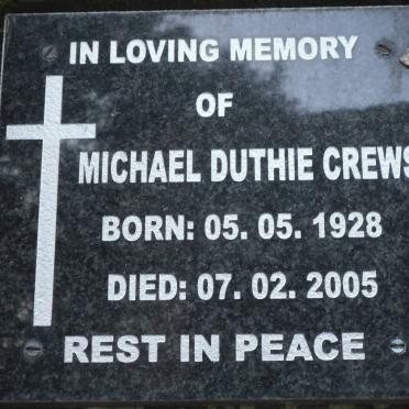 CREWS Michael Duthie 1928-2005