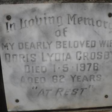 CROSBY Doris Lydia -1976