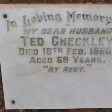 CHECKLEY Ted -1960